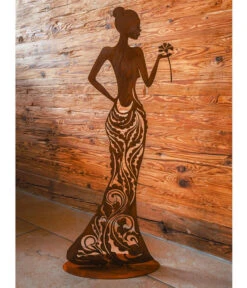 Badeko Metall-Figur Frau Diana, Ca. H80 Cm 6 Badeko Metall-Figur Frau Diana, Ca. H80 Cm -Gardena Verkäufe 6690507 WE MO 001 RostfigurFrauDiana