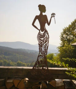 Badeko Metall-Figur Frau Diana, Ca. H80 Cm 7 Badeko Metall-Figur Frau Diana, Ca. H80 Cm -Gardena Verkäufe 6690507 WE MO 002 RostfigurFrauDiana