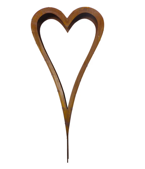 Badeko Metall-Dekostab Herz Wolkenstein, Ca. H80 Cm 3 Badeko Metall-Dekostab Herz Wolkenstein, Ca. H80 Cm