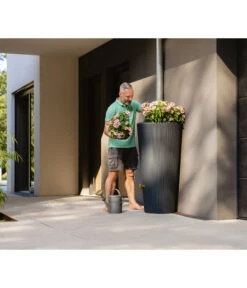 4Rain 2in1 Regenspeicher Vaso Decor, 220 L -Gardena Verkäufe 6697932 WE MO 001 RegenspeicherVasoGrau