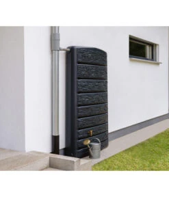 4Rain Wandtank ExtraSLIM Stone Decor, 400 L -Gardena Verkäufe 6697940 WE MO 002 RegenspeicherExtraslim