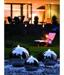 Seliger Edelstahl-Gartenbrunnen Pacific -Gardena Verkäufe 6702567 6702575 6702583 WE MO 001 SeligerEdelstahlGartenbrunnenOceanAtlanticPacific