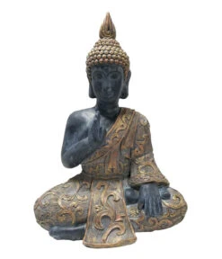 Dehner Magnesia-Buddha, B46/H64/T29 Cm