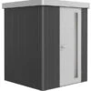 Biohort Gerätehaus Neo A, Dunkelgrau/silber -Gardena Verkäufe 6715775 WE FS 001 BiohortGeraetehausNeo