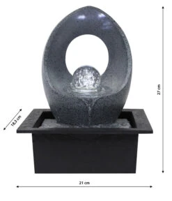 Dehner Polyresin-Zimmerbrunnen Pua 7 Dehner Polyresin-Zimmerbrunnen Pua -Gardena Verkäufe 6720163 WE DE 001 ZimmerbrunnenPua