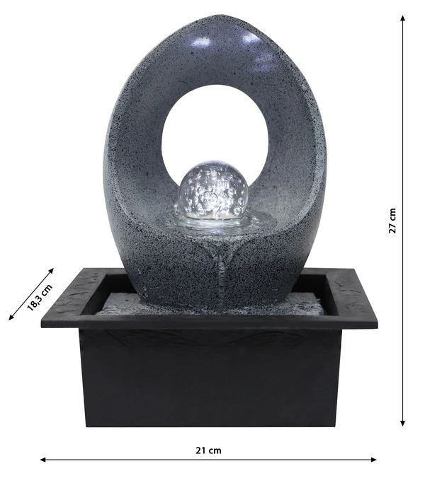 Dehner Polyresin-Zimmerbrunnen Pua 5 Dehner Polyresin-Zimmerbrunnen Pua – Bild 3