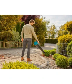 GARDENA Akku-Bläser PowerJet 18V P4A Set -Gardena Verkäufe 6726350 WE MO 012 GARDENAAkkuBlaeserPowerJet18VP4ASet 1