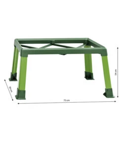 Bio Green Hochbeetstandfuß City Jungle, Ca. B73/H54/T39 Cm -Gardena Verkäufe 6731574 WE BG 001 BioGreenStandfussfuerHochbeetCityJungle