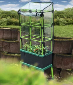 Bio Green Haube City Jungle, Ca. B62/H97/T32 Cm -Gardena Verkäufe 6731582 WE MO 001 BioGreenHaubefuerRankgitterCityJungleNEU