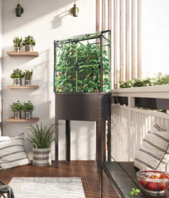 Bio Green Haube City Jungle, Ca. B62/H97/T32 Cm -Gardena Verkäufe 6731582 WE MO 005 BioGreenHaubefuerRankgitterCityJungleNEU