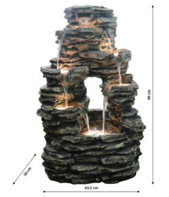 Dehner Polyresin-Gartenbrunnen Salto, Ca. H99 Cm -Gardena Verkäufe 6742464 WE DE 001 DehnerPolyresinBrunnenSalto