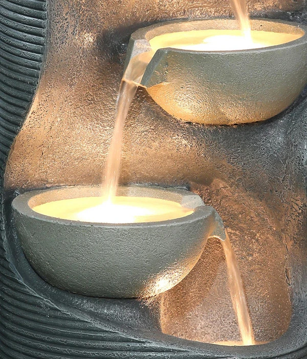 Dehner Polyresin-Gartenbrunnen Salo, Ca. H81 Cm 6 Dehner Polyresin-Gartenbrunnen Salo, Ca. H81 Cm – Bild 4