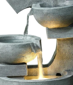 Dehner Polyresin-Gartenbrunnen Caserta, Ca. B41,5/H72/T37 Cm -Gardena Verkäufe 6742928 WE DE 002 BrunnenCaserta