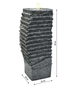 Dehner Granit-Gartenbrunnen Slap, Ca. B32/H50/T28 Cm -Gardena Verkäufe 6753412 WE DE 001 DehnerGranitBrunnenSlap