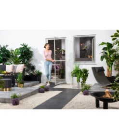 Hecht Türbausatz Compact, Ca. B100/H210/T0,8 Cm -Gardena Verkäufe 6771802 WE MO 002 HechtInsektenschutzTuerCompact