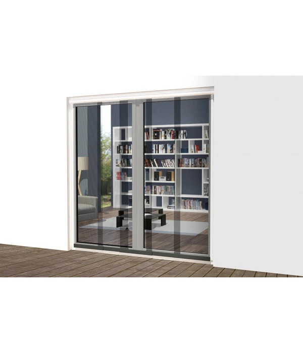 Hecht Schiebe-Lamellenvorhang Vario, Ca. B240/H240 Cm 6 Hecht Schiebe-Lamellenvorhang Vario, Ca. B240/H240 Cm – Bild 4