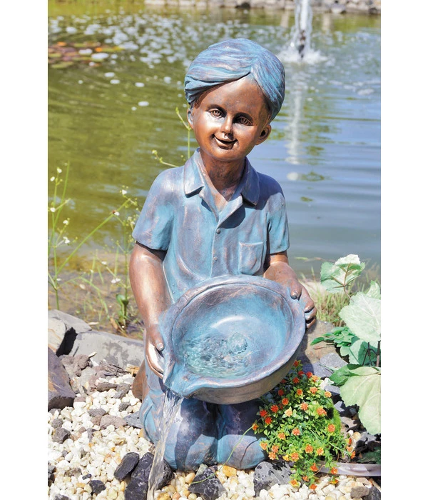 Granimex Polyresin-Gartenbrunnen Alois 4 Granimex Polyresin-Gartenbrunnen Alois – Bild 2