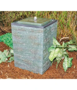 Granimex Polyresin-Gartenbrunnen Kodai -Gardena Verkäufe 6773691 WE MO 001 GranimexBrunnenKodia4eckSaeule