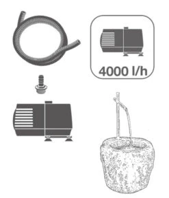 Ubbink Polyresin-Gartenbrunnen Sacramento, Ca. Ø40/H73 Cm -Gardena Verkäufe 6791230 WE DE 001 PolyresinGartenbrunnenSacramento