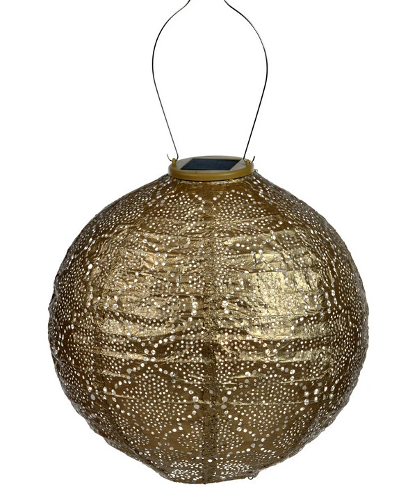Lumiz Solar-Lampion Round Bazaar, Ca. Ø30/H29 Cm 3 Lumiz Solar-Lampion Round Bazaar, Ca. Ø30/H29 Cm