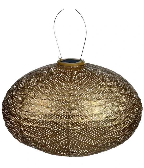 Lumiz Solar-Lampion Oval Ikat, Ca. Ø40/H27 Cm 3 Lumiz Solar-Lampion Oval Ikat, Ca. Ø40/H27 Cm