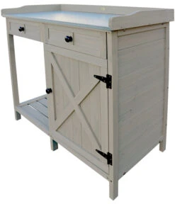 Habau Pflanztisch, Ca. B98/H95/T48 Cm -Gardena Verkäufe 6845895 WE FS 003 HabauPflanztisch