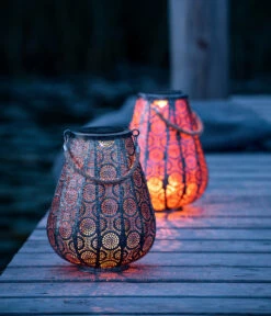 Dehner Solar-Laterne Scala, Ca. Ø20/H25 Cm -Gardena Verkäufe 6869416 WE MO 003 SolarMetalllaterneScala