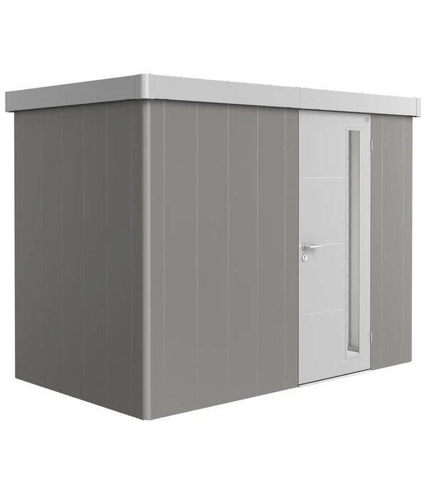 Biohort Gerätehaus Neo 1C, Quarzgrau/silber 3 Biohort Gerätehaus Neo 1C, Quarzgrau/silber