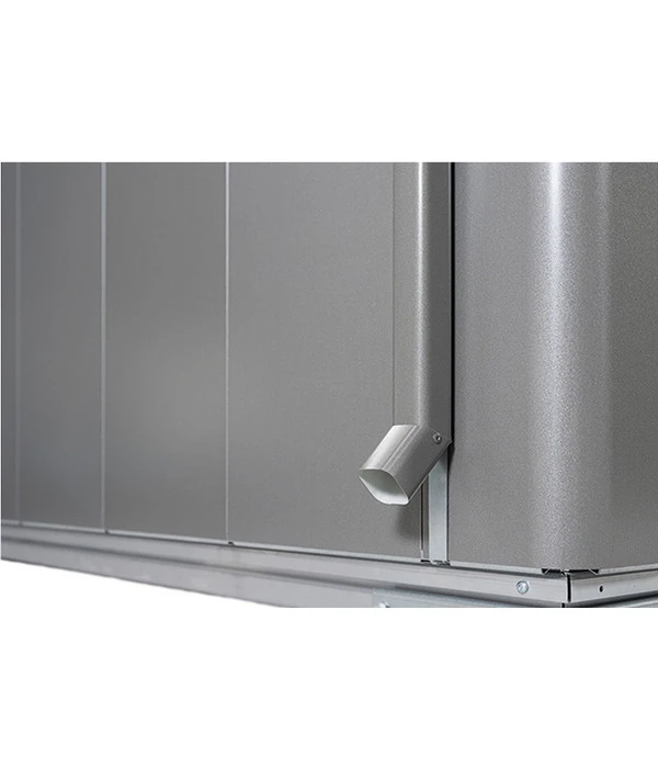 Biohort Gerätehaus Neo 3A, Quarzgrau/silber 4 Biohort Gerätehaus Neo 3A, Quarzgrau/silber – Bild 2