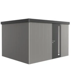 Biohort Gerätehaus Neo 3D, Quarzgrau/dunkelgrau