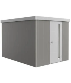 Biohort Gerätehaus Neo 4B, Quarzgrau/silber