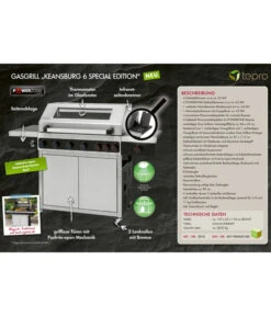 Tepro Gasgrill Keansburg 6 Special Edition 26 Tepro Gasgrill Keansburg 6 Special Edition -Gardena Verkäufe 6896302 WE DE 001 Keansburg6SE