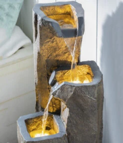 Dehner Polyresin-Gartenbrunnen Sedona, Ca. H85 Cm -Gardena Verkäufe 6911101 WE DE 001 BrunnenSedona