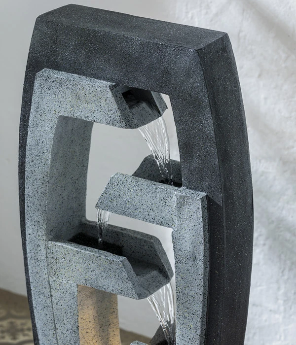 Dehner Polyresin-Gartenbrunnen Tokio, Ca. H92 Cm 9 Dehner Polyresin-Gartenbrunnen Tokio, Ca. H92 Cm – Bild 7