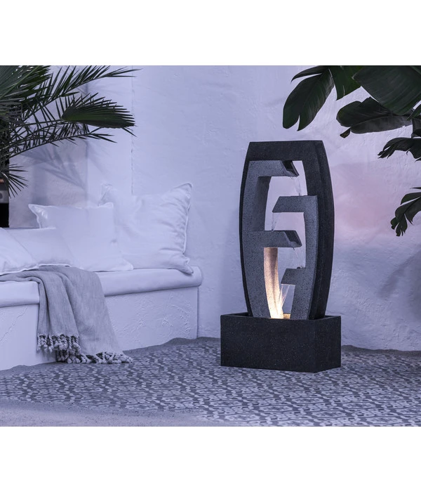 Dehner Polyresin-Gartenbrunnen Tokio, Ca. H92 Cm 5 Dehner Polyresin-Gartenbrunnen Tokio, Ca. H92 Cm – Bild 3