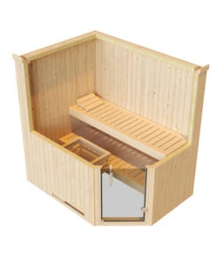 Weka Ecksauna Varberg Mit Glastür -Gardena Verkäufe 6914253 WE DE 003 WekaSaunaVarbergmitGlastuer