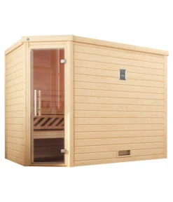 Weka Sauna Turku Mit Glastür, Ca. B248/H205/T198 Cm