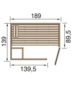 Weka Ecksauna Valida Mit Glastür 12 Weka Ecksauna Valida Mit Glastür -Gardena Verkäufe 6914642 WE DE 001 WekaSaunaValidaGrundriss