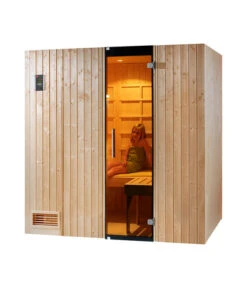 Weka Infrarotkabine Uppsala Kombi, Inkl. OS-Ofen