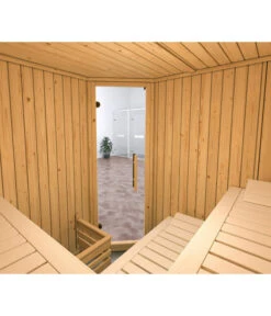 Weka Ecksauna Varberg Mit Glastür Inkl. Ofen, Ca. B194/H199/T194 Cm -Gardena Verkäufe 6914923 WE DE 001 WekaEcksaunaVarbergmitGlastuer