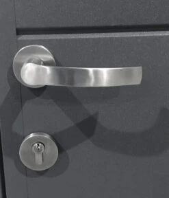 Wolff Finnhaus Metallgerätehaus Eleganto 2424, Inkl. Seitendach Links, Ca. B541/H227/T259 Cm -Gardena Verkäufe 6927594 WE DE 005 FinnhausEleganto