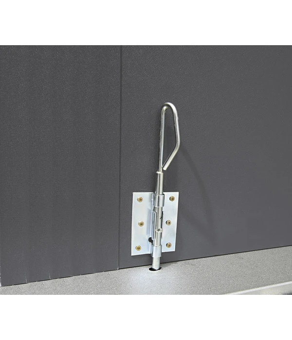 Wolff Finnhaus Metallgerätehaus Eleganto 2724, Inkl. Seitendach Links, Ca. B455/H227/T259 Cm 8 Wolff Finnhaus Metallgerätehaus Eleganto 2724, Inkl. Seitendach Links, Ca. B455/H227/T259 Cm – Bild 6