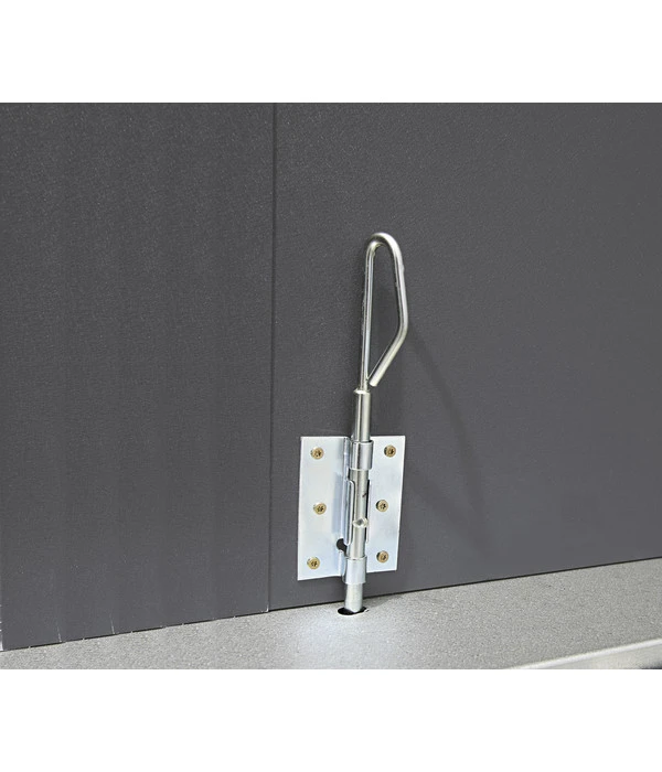 Wolff Finnhaus Metallgerätehaus Eleganto 2724, Inkl. Seitendach Links, Ca. B572/H227/T259 Cm 8 Wolff Finnhaus Metallgerätehaus Eleganto 2724, Inkl. Seitendach Links, Ca. B572/H227/T259 Cm – Bild 6