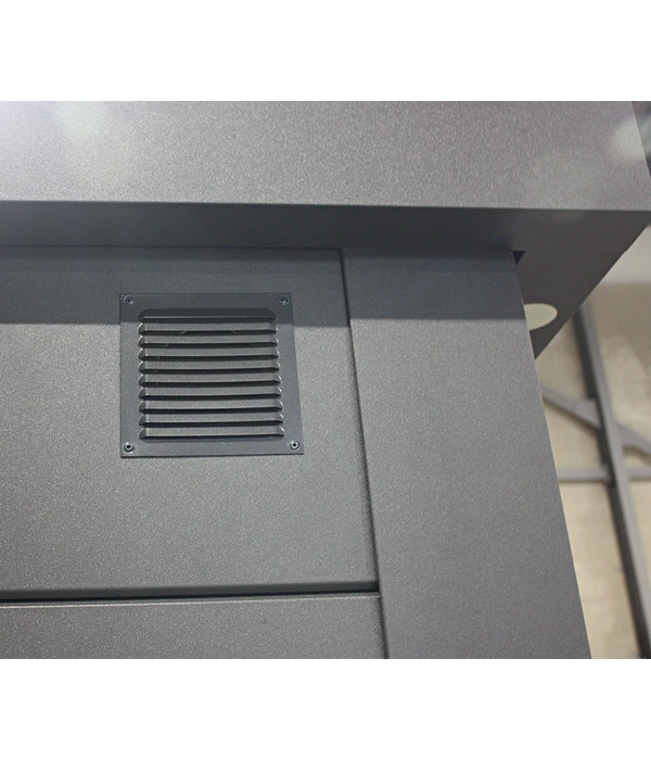 Wolff Finnhaus Metallgerätehaus Eleganto 3024, Inkl. Seitendach Links, Ca. B602/H227/T259 Cm 7 Wolff Finnhaus Metallgerätehaus Eleganto 3024, Inkl. Seitendach Links, Ca. B602/H227/T259 Cm – Bild 5