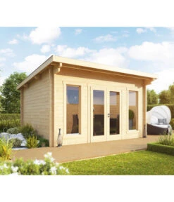 Wolff Finnhaus Gartenhaus Trondheim 44-D 6 Wolff Finnhaus Gartenhaus Trondheim 44-D -Gardena Verkäufe 6930119 WE MO 001 FinnhausBBHTrondheim44D