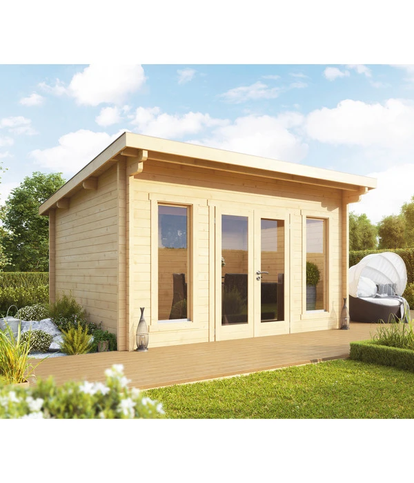 Wolff Finnhaus Gartenhaus Trondheim 44-D 4 Wolff Finnhaus Gartenhaus Trondheim 44-D – Bild 2