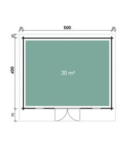 Wolff Finnhaus Gartenhaus Trondheim 44-M -Gardena Verkäufe 6930150 WE DE 001 FinnhausBBHTrondheim44