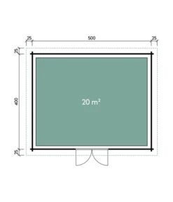 Wolff Finnhaus Gartenhaus Malmö 44-M -Gardena Verkäufe 6930440 WE DE 001 FinnhausBBHMalmoe