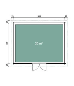 Wolff Finnhaus Gartenhaus Malmö 70-M -Gardena Verkäufe 6931448 WE DE 001 FinnhausBBHMalmoe70