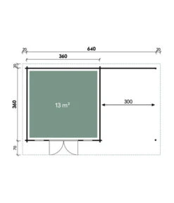 Wolff Finnhaus Gartenhaus Trondheim 70-B XL, Inkl. Lounge Rechts 16 Wolff Finnhaus Gartenhaus Trondheim 70-B XL, Inkl. Lounge Rechts -Gardena Verkäufe 6931562 WE DE 001 FinnhausTrondheim